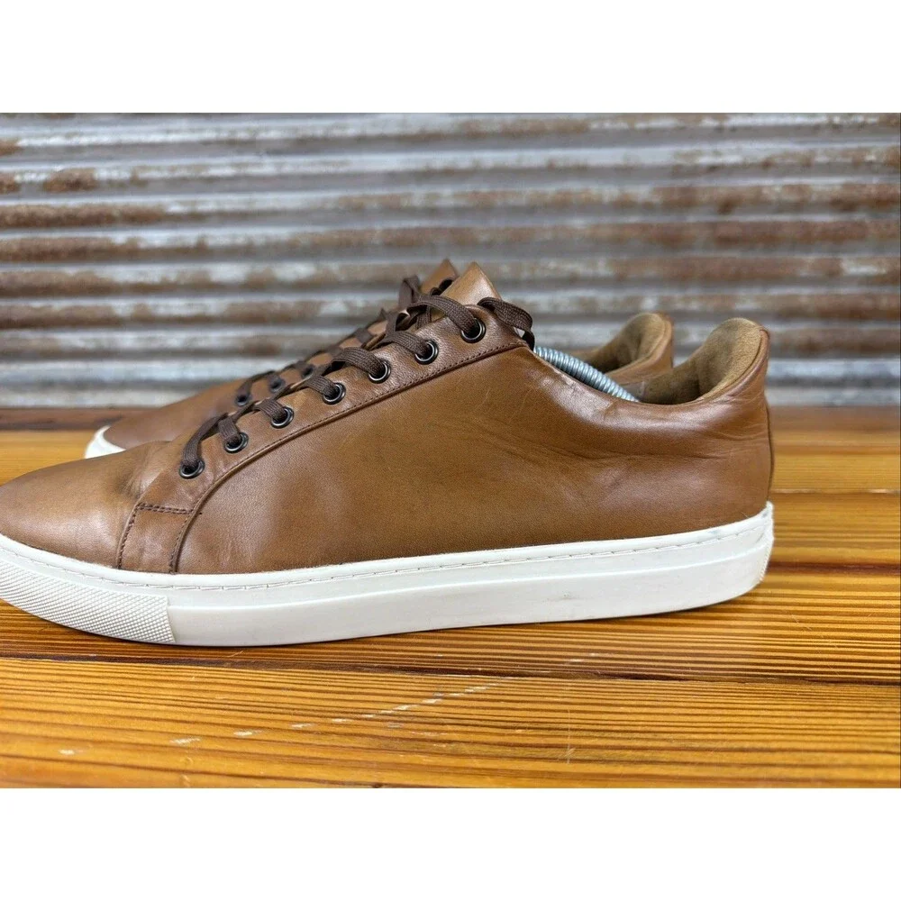Thursday Boot Co Premier Low Top Sneakers Men's US 13 Toffee Brown Leather